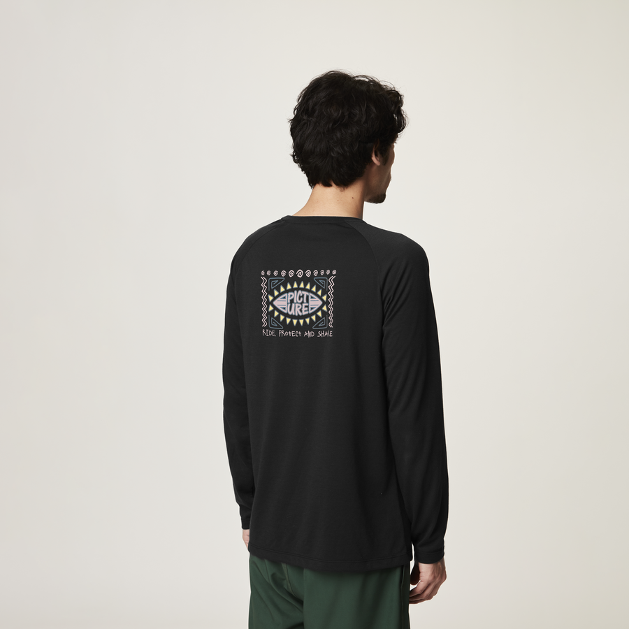 MARIBO LS SURF TEE __color:Black_RPS#4
