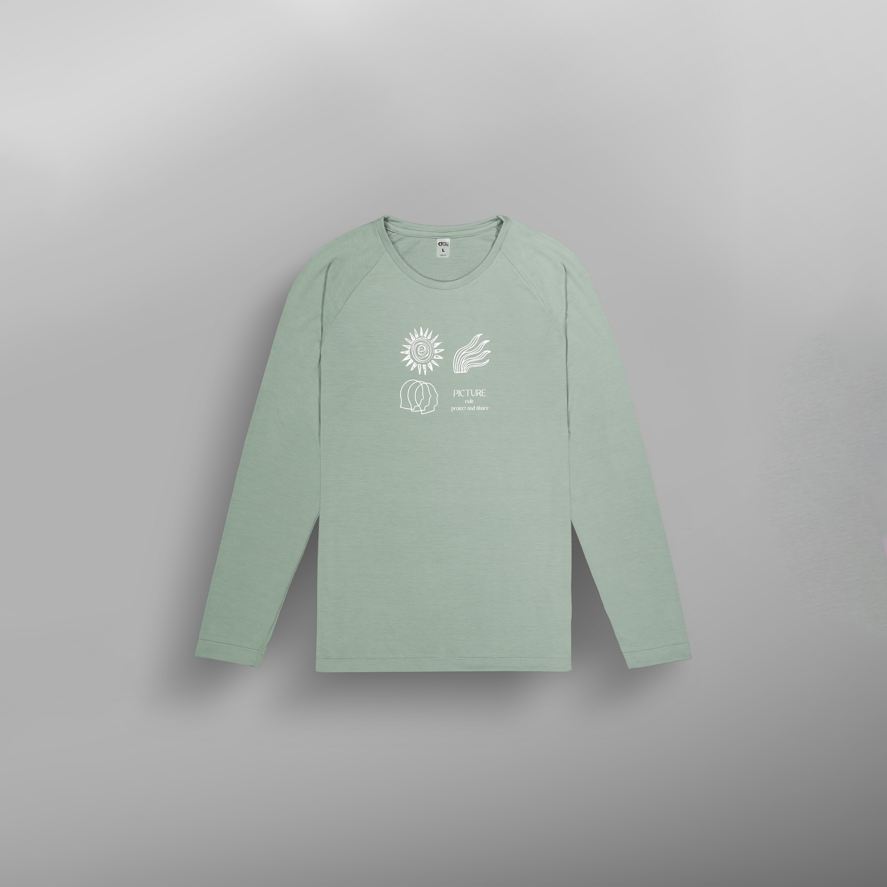 MARIBO LS SURF TEE __color:Lily_pad#12