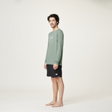 MARIBO LS SURF TEE __color:Lily_pad#9