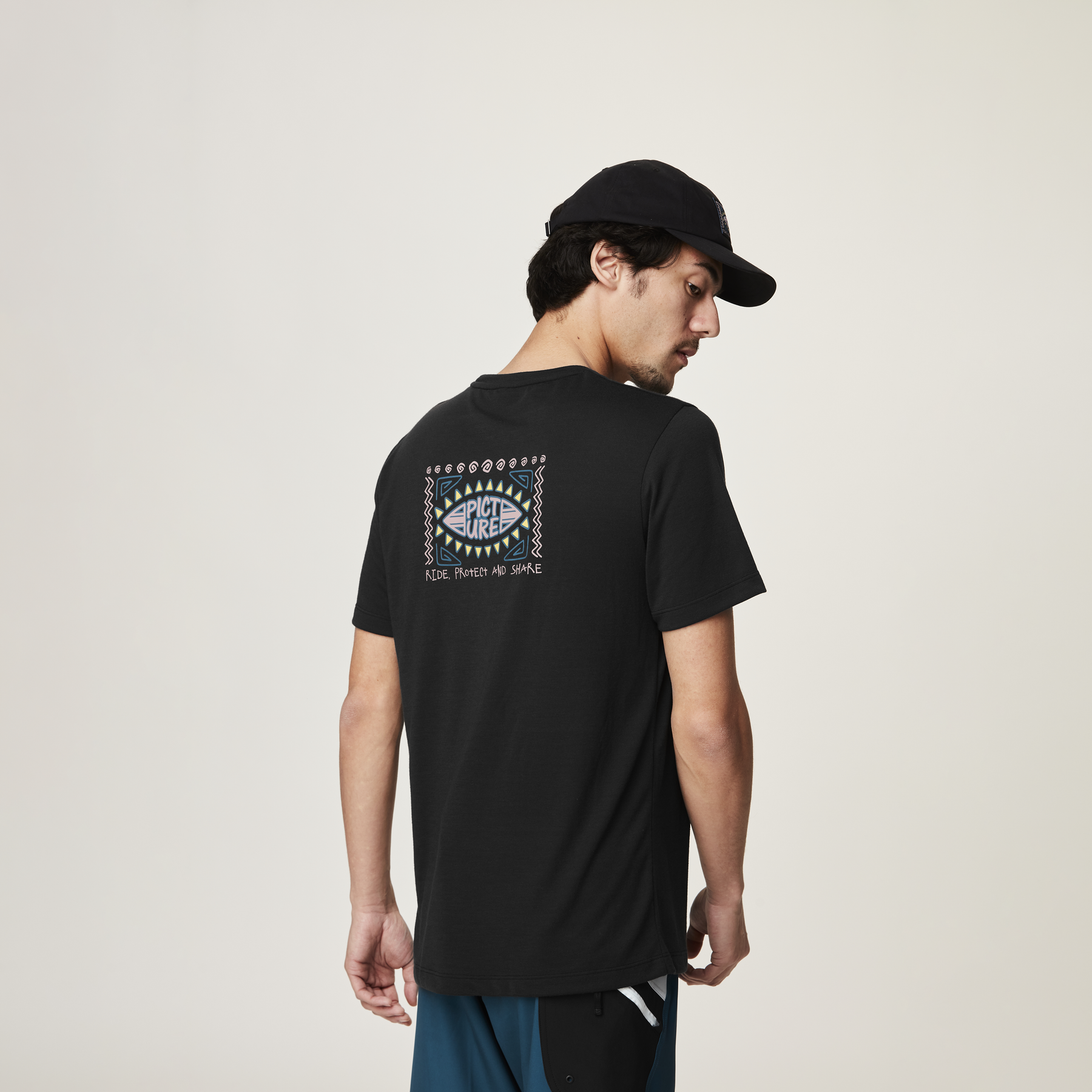 MARIBO SS SURF TEE __color:Black_hand#4