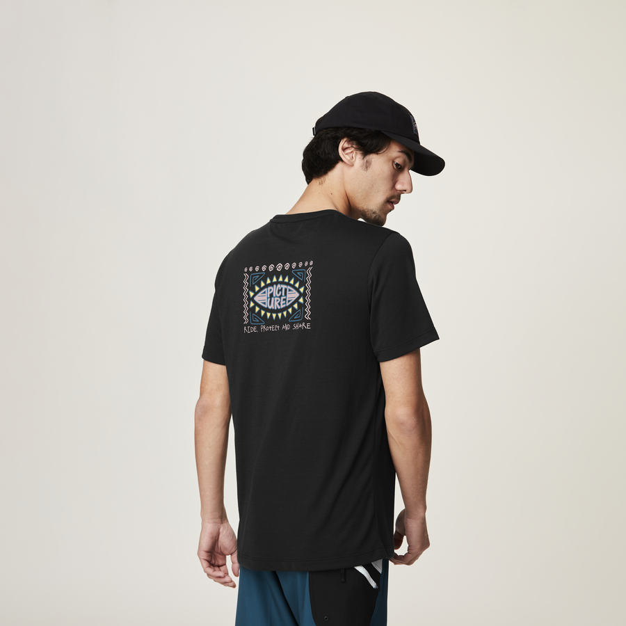 MARIBO SS SURF TEE __color:Black_hand#4