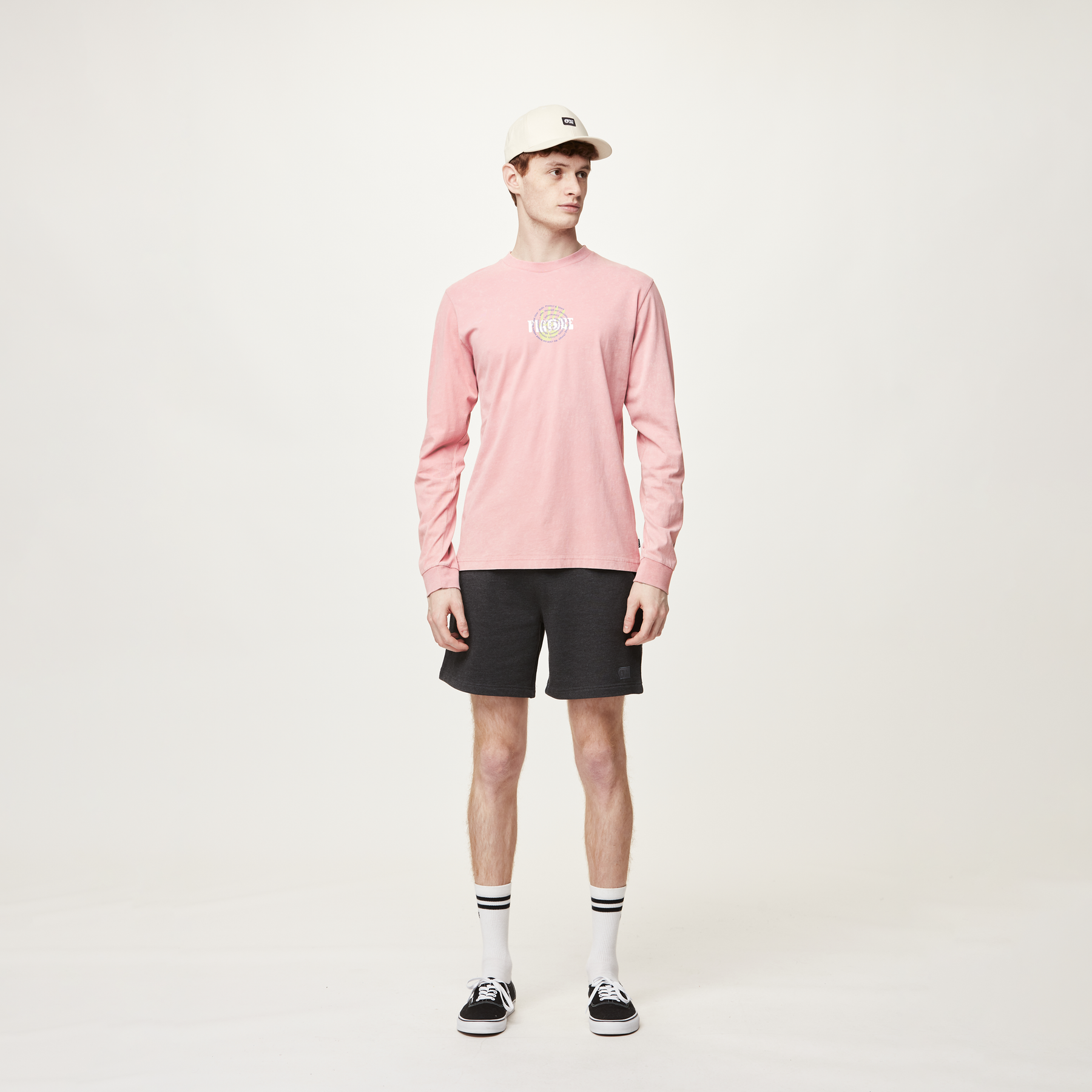 OFITERS LS TEE __color:Woodrose_Washed#0