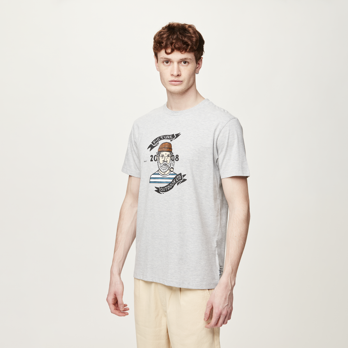 CHUCHIE TEE __color:Grey_Melange#3