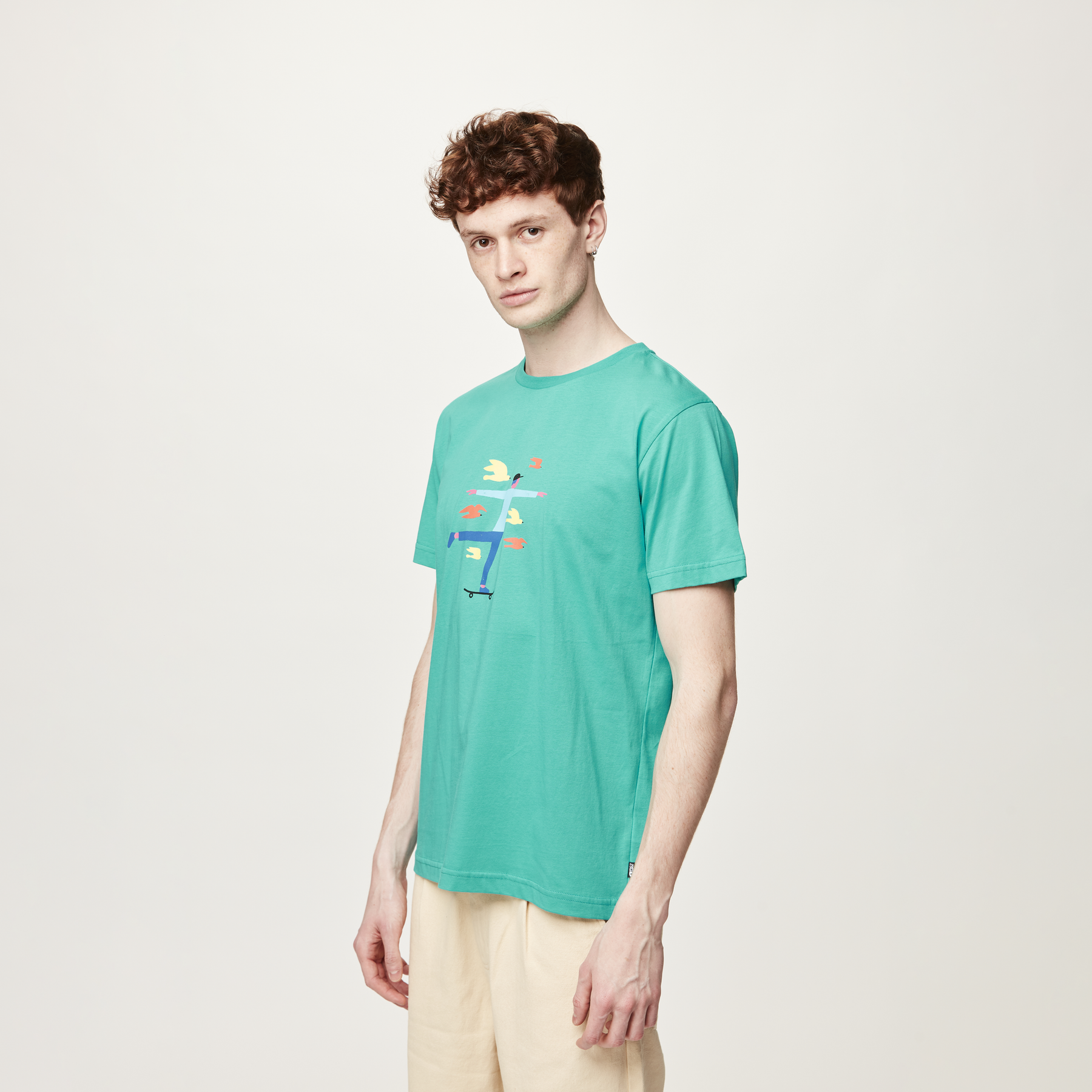 ART LM01 TEE __color:Spectra_Green#3