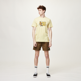 BASEMENT MUSTARD TEE __color:Wood_Ash#0