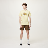 BASEMENT MUSTARD TEE __color:Wood_Ash#13
