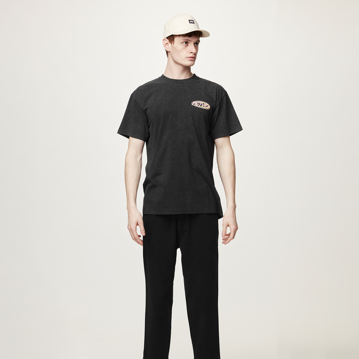 TSUNAMI TEE __color:Black_Washed#0