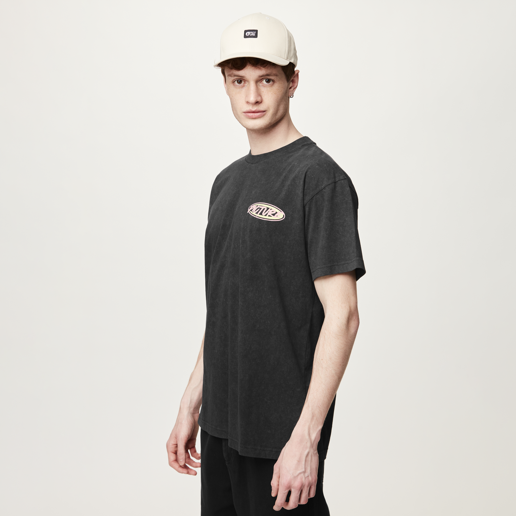TSUNAMI TEE __color:Black_Washed#3