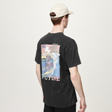 TSUNAMI TEE __color:Black_Washed#4