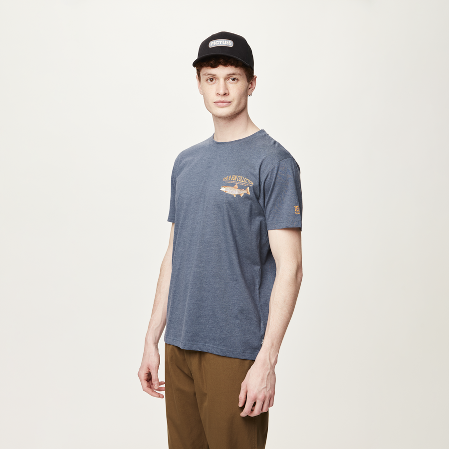 D&S PANTHER TEE __color:Dark_Blue_Melange#3