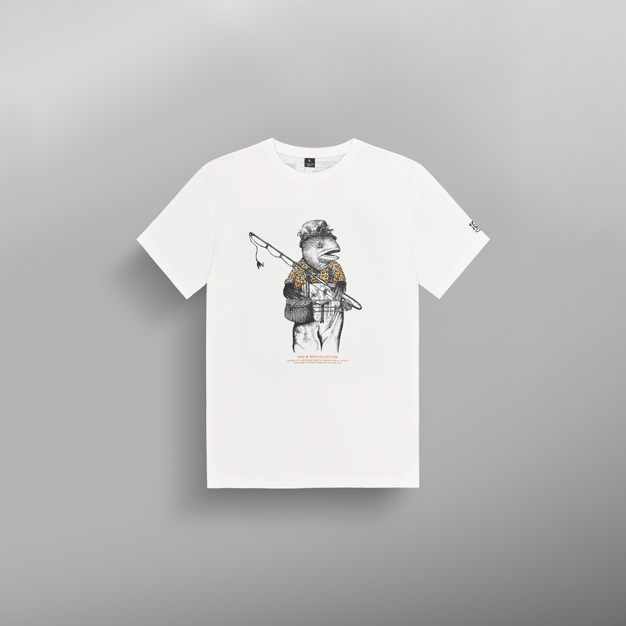 D&S FISHERFISH TEE __color:Natural_White#5