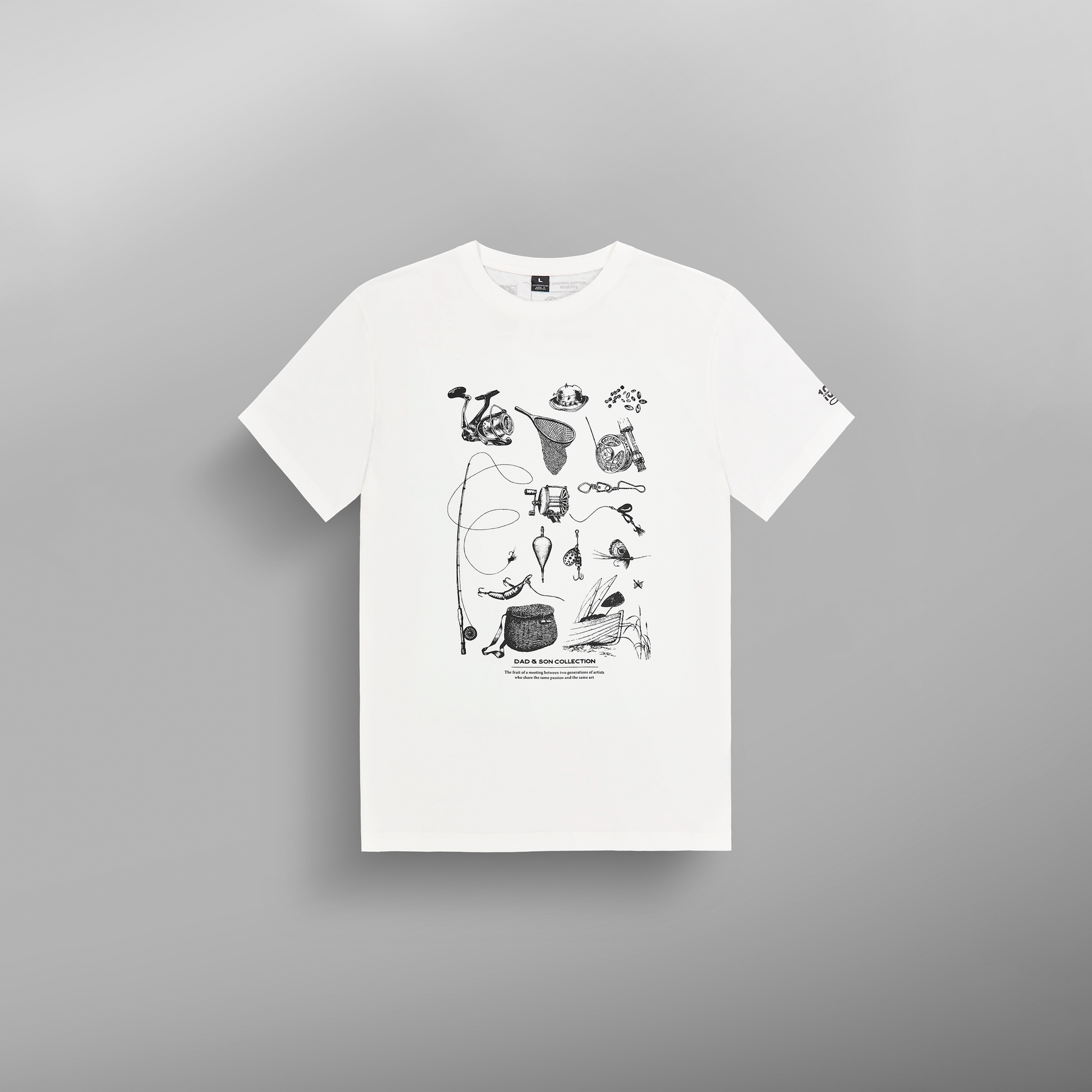 D&S ROD TEE __color:Natural_White#5