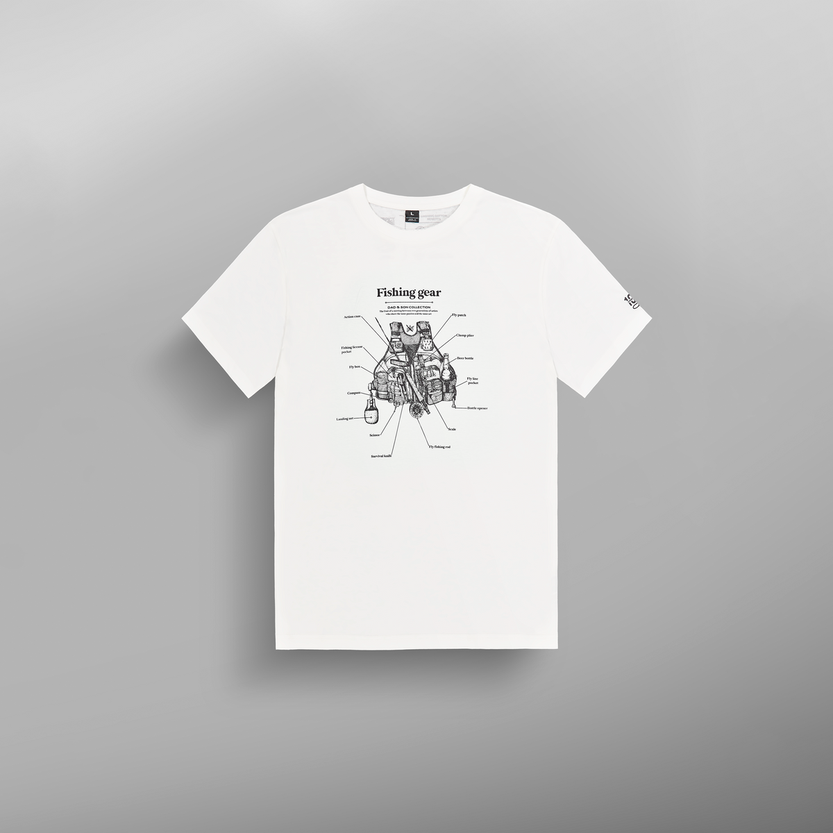 D&S GEAR TEE __color:Natural_White#5
