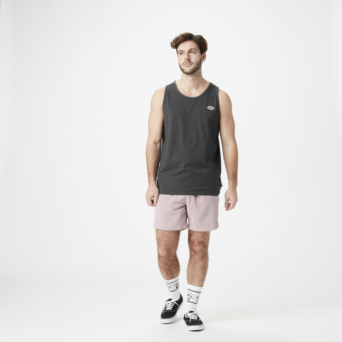 SURFO TANK __color:Dark_Grey_Melange#0