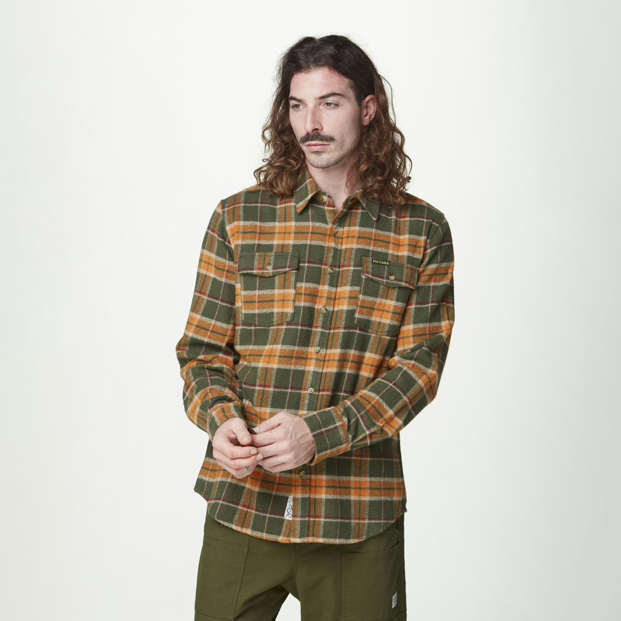 NILEY SHIRT __color:Kombu_Plaid#1