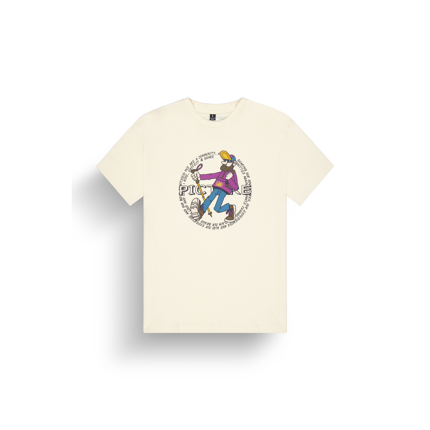 DEWATTO TEE __color:Almond_Milk#3