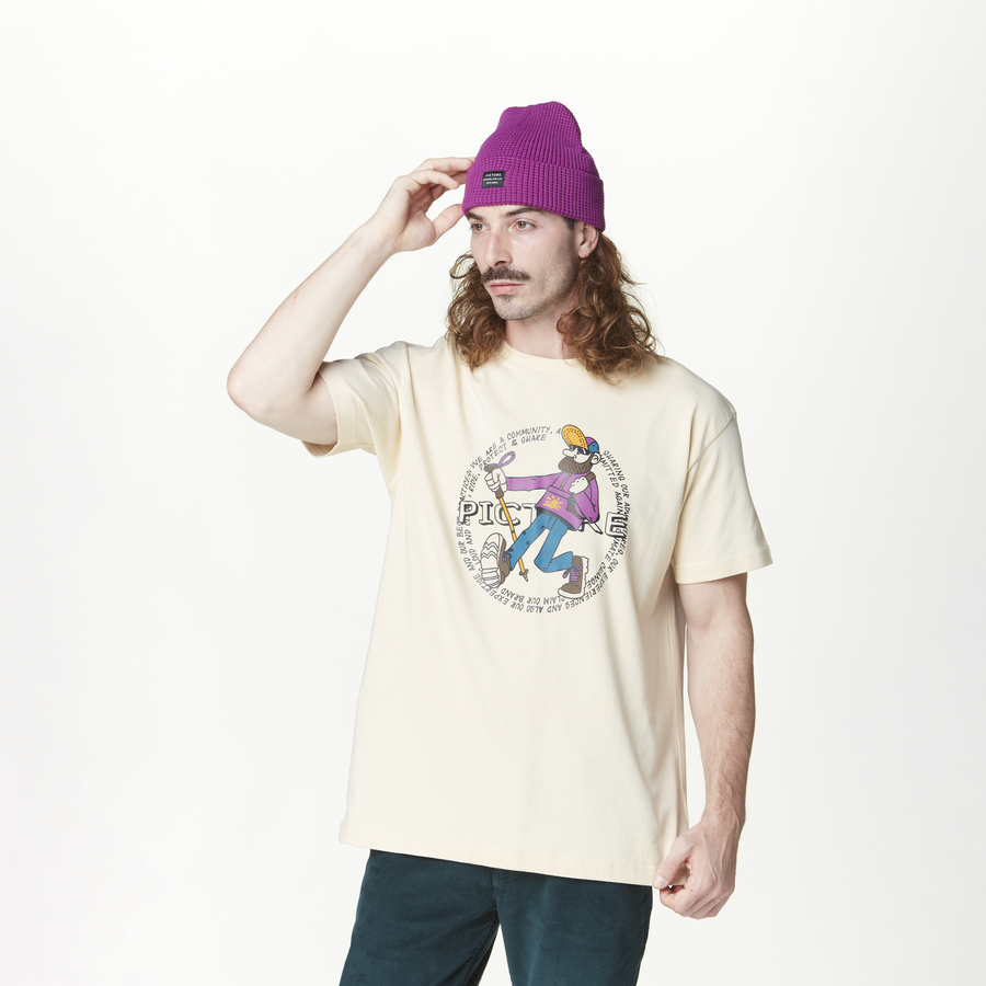 DEWATTO TEE __color:Almond_Milk#1