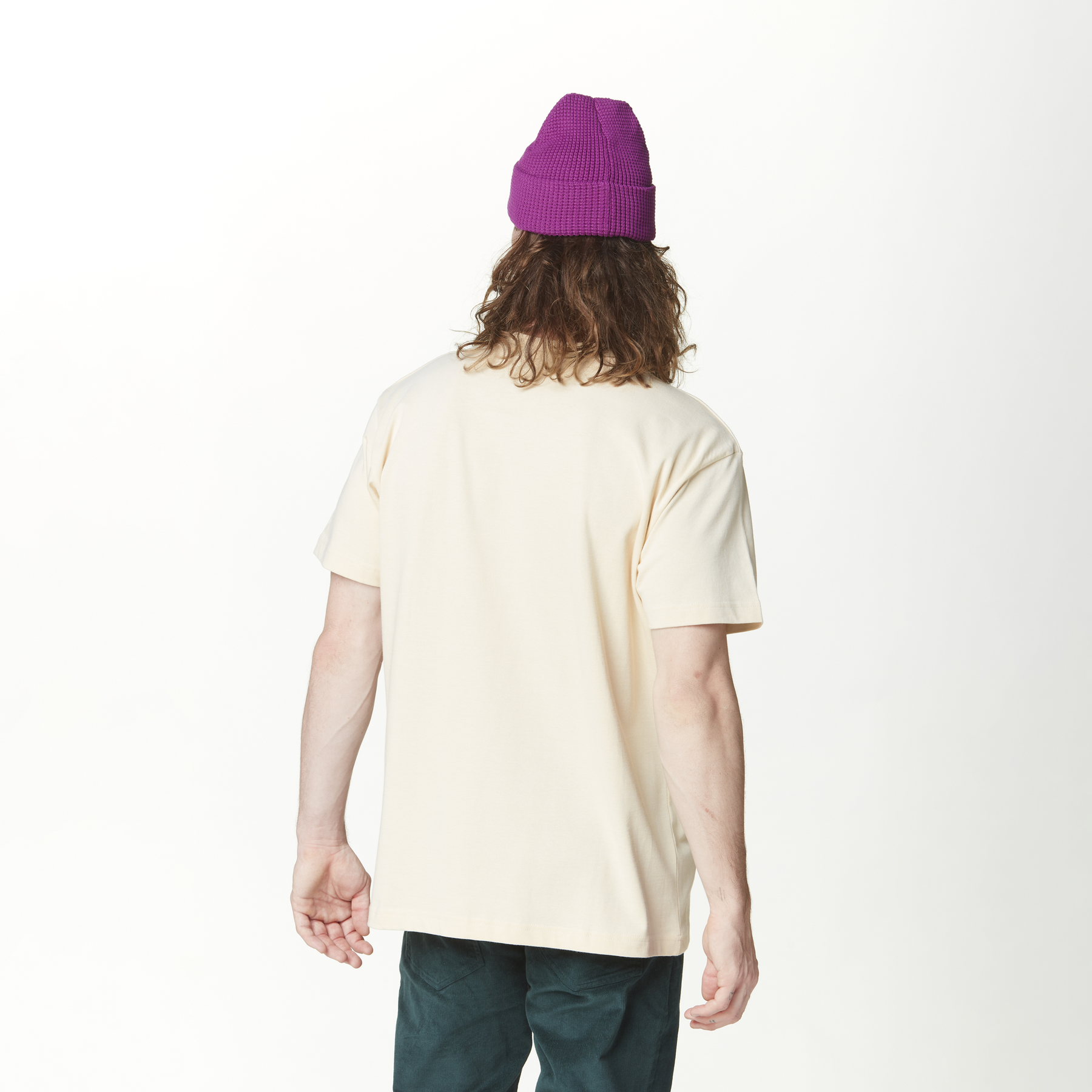 DEWATTO TEE __color:Almond_Milk#2