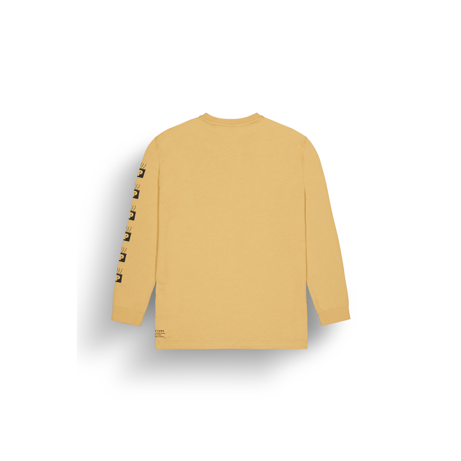 KAWA LS TEE __color:Oak_Buff#9
