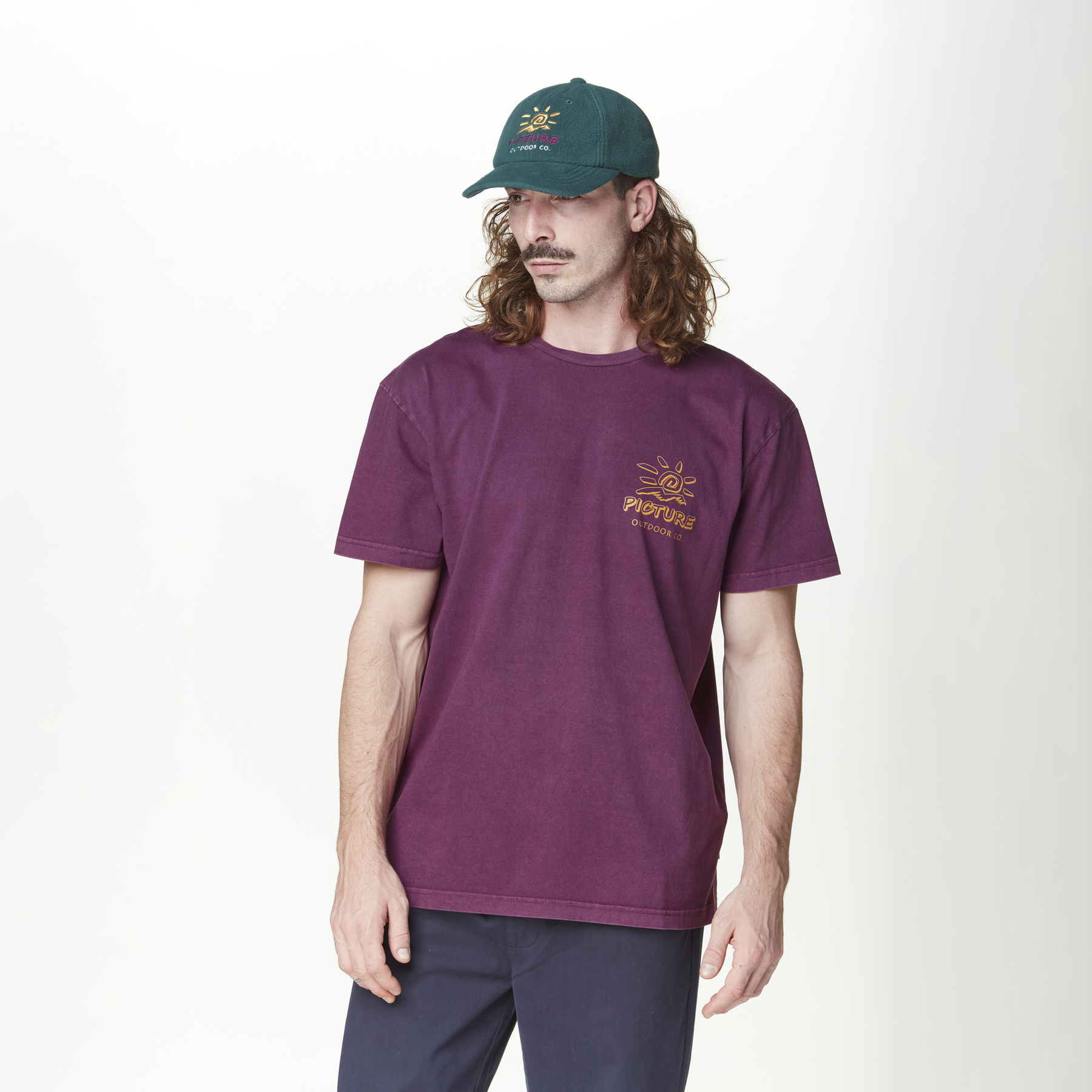 KOLEOH TEE __color:Purple_Wine_Washed#1