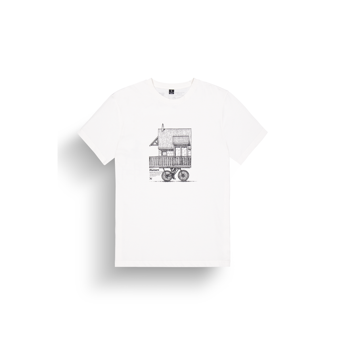 D&S BIKEHOUSE TEE __color:Natural_White#1