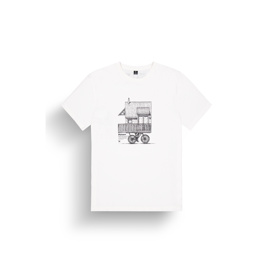 D&S BIKEHOUSE TEE __color:Natural_White#1