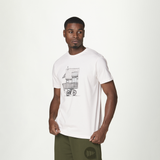 D&S BIKEHOUSE TEE __color:Natural_White#3