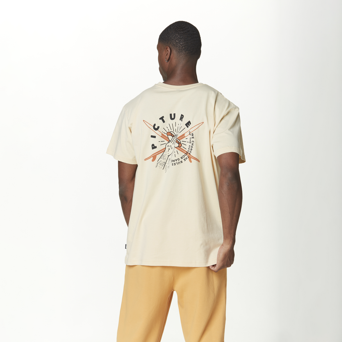 SURFOOD TEE __color:Wood_Ash#2