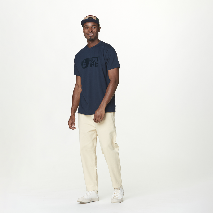 BASEMENT FLOCK TEE __color:Dark_Blue#6
