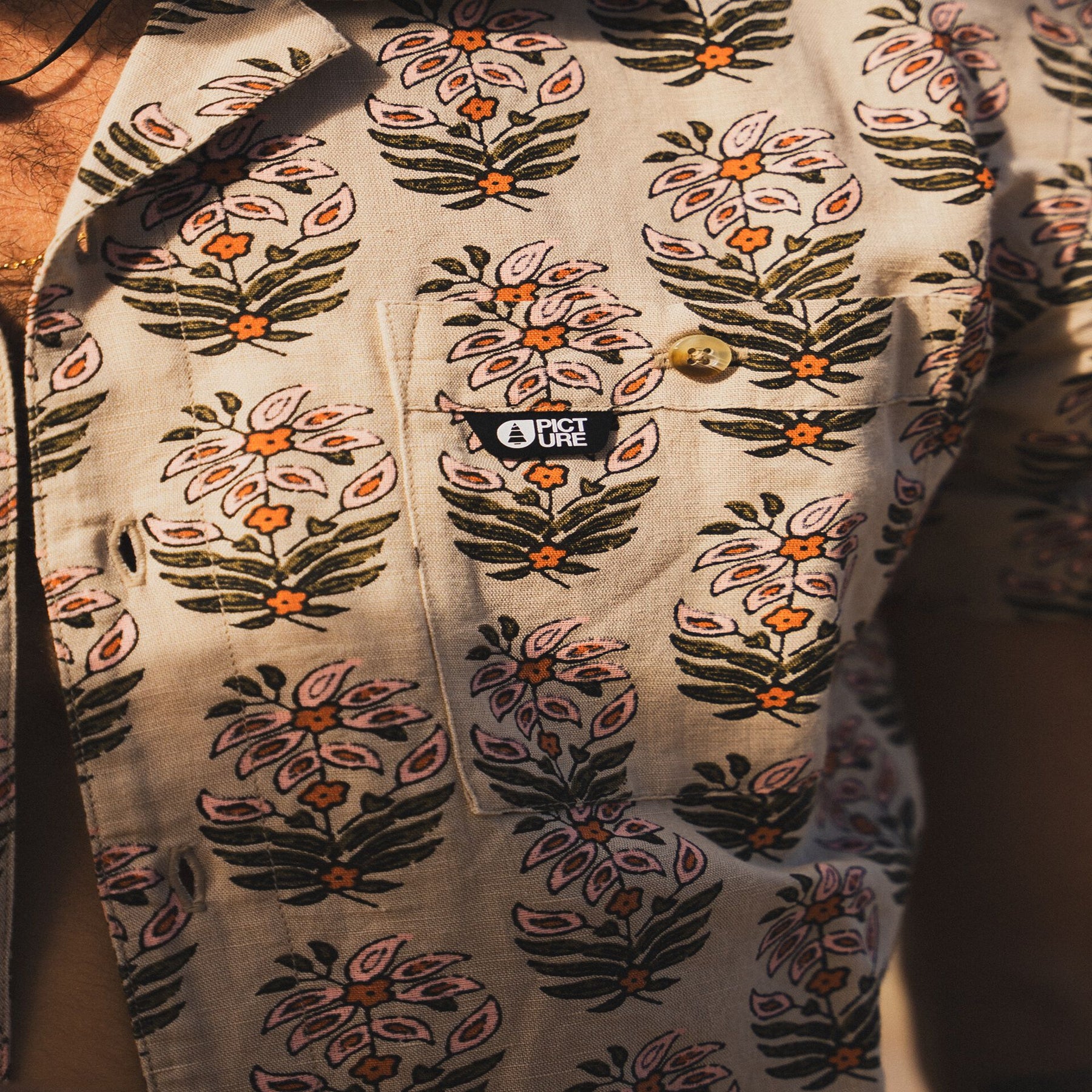 MOKARA SHIRT __color:Pistil_Print#20