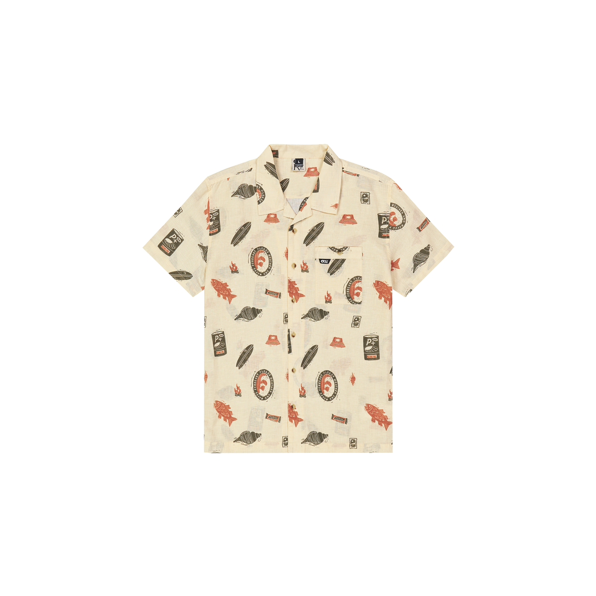 MOKARA SHIRT __color:Ocean_Rider_Print#16