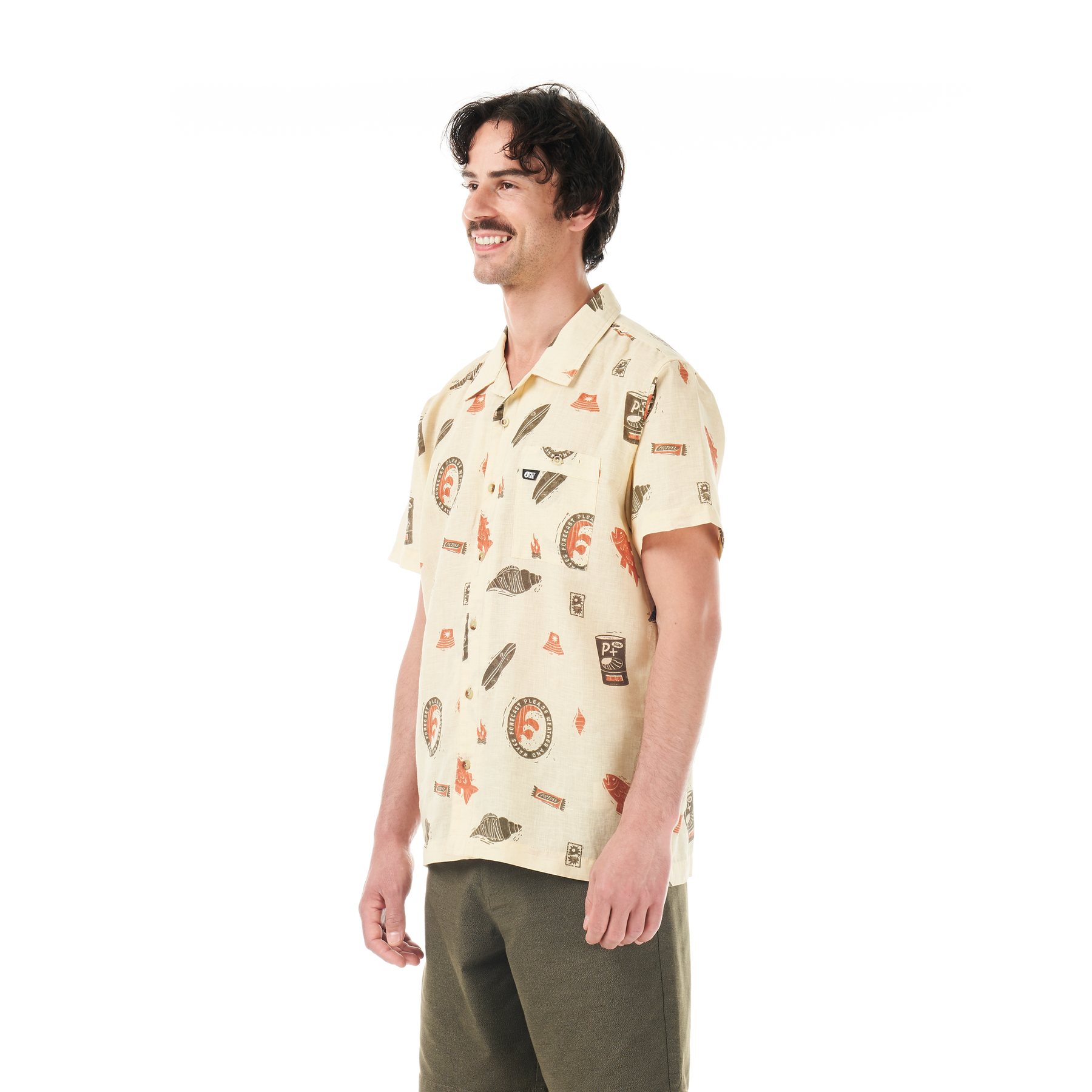 MOKARA SHIRT __color:Ocean_Rider_Print#13