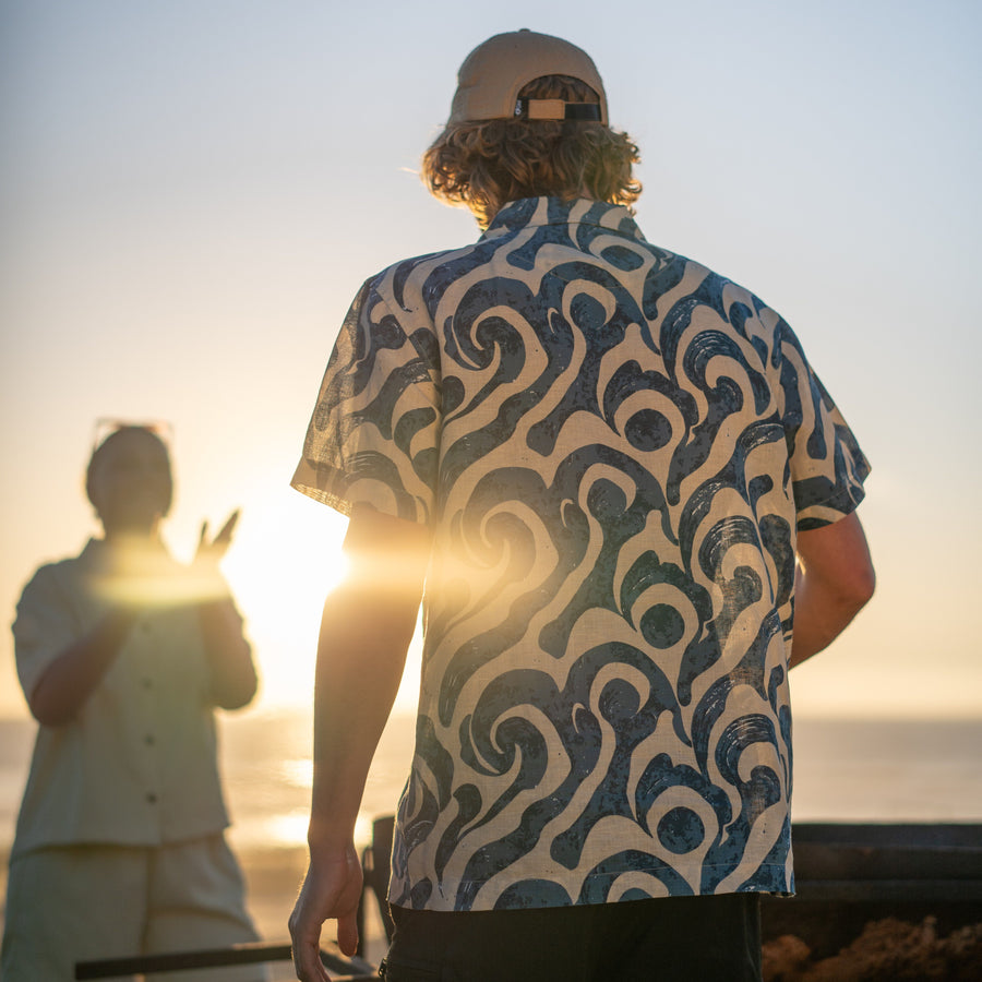 MOKARA SHIRT __color:Niseko_Print#9