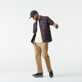 MATAIKONA SS SHIRT __color:Ancolie_Print#2
