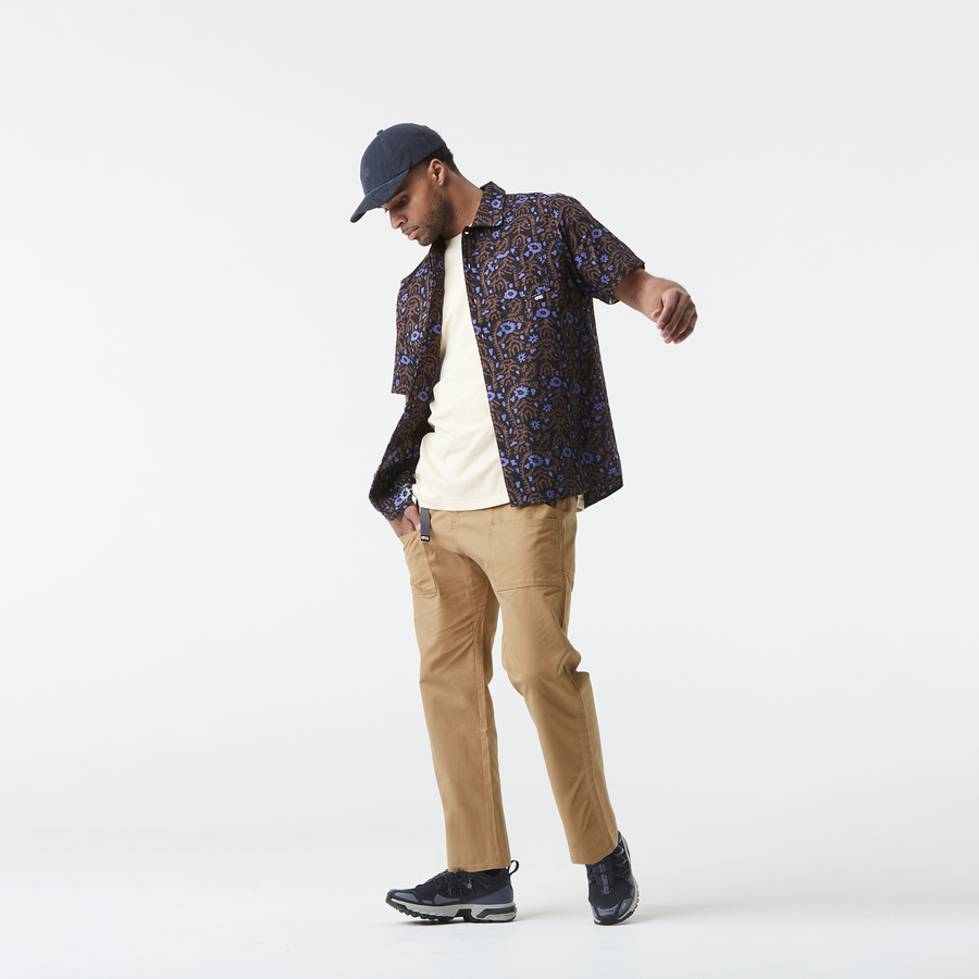 MATAIKONA SS SHIRT __color:Ancolie_Print#2