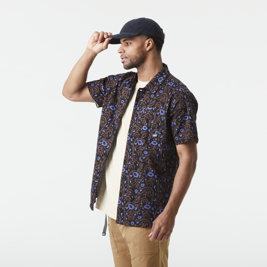 MATAIKONA SS SHIRT __color:Ancolie_Print#0