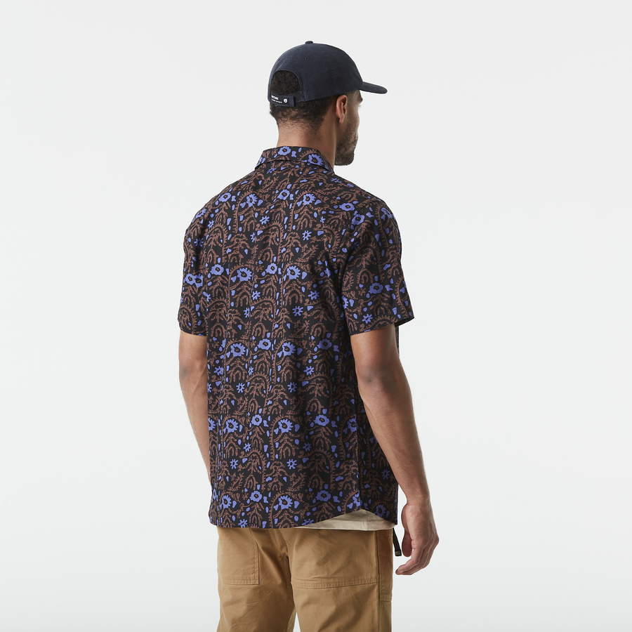MATAIKONA SS SHIRT __color:Ancolie_Print#1