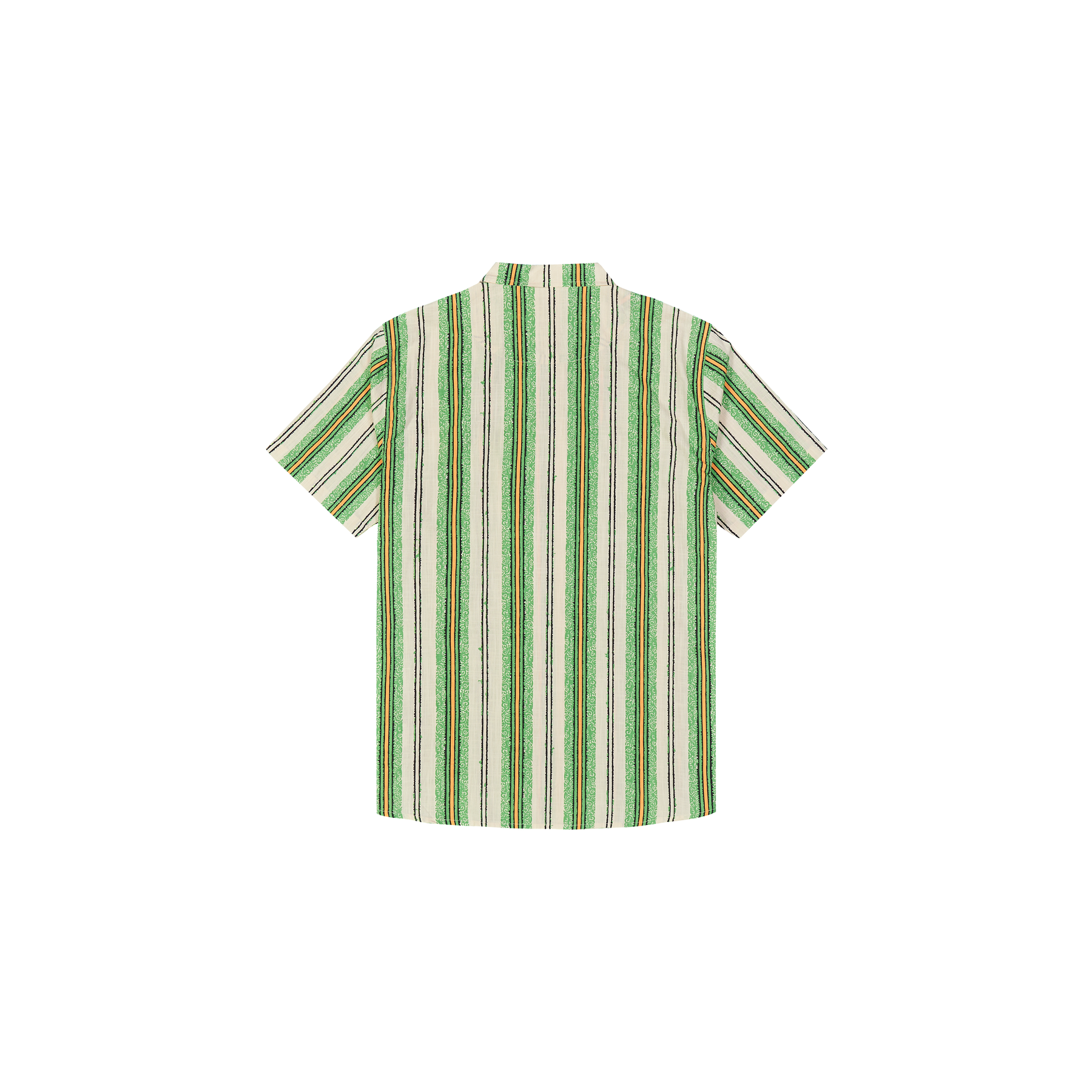 MATAIKONA SS SHIRT __color:Greenstripes_Print#30