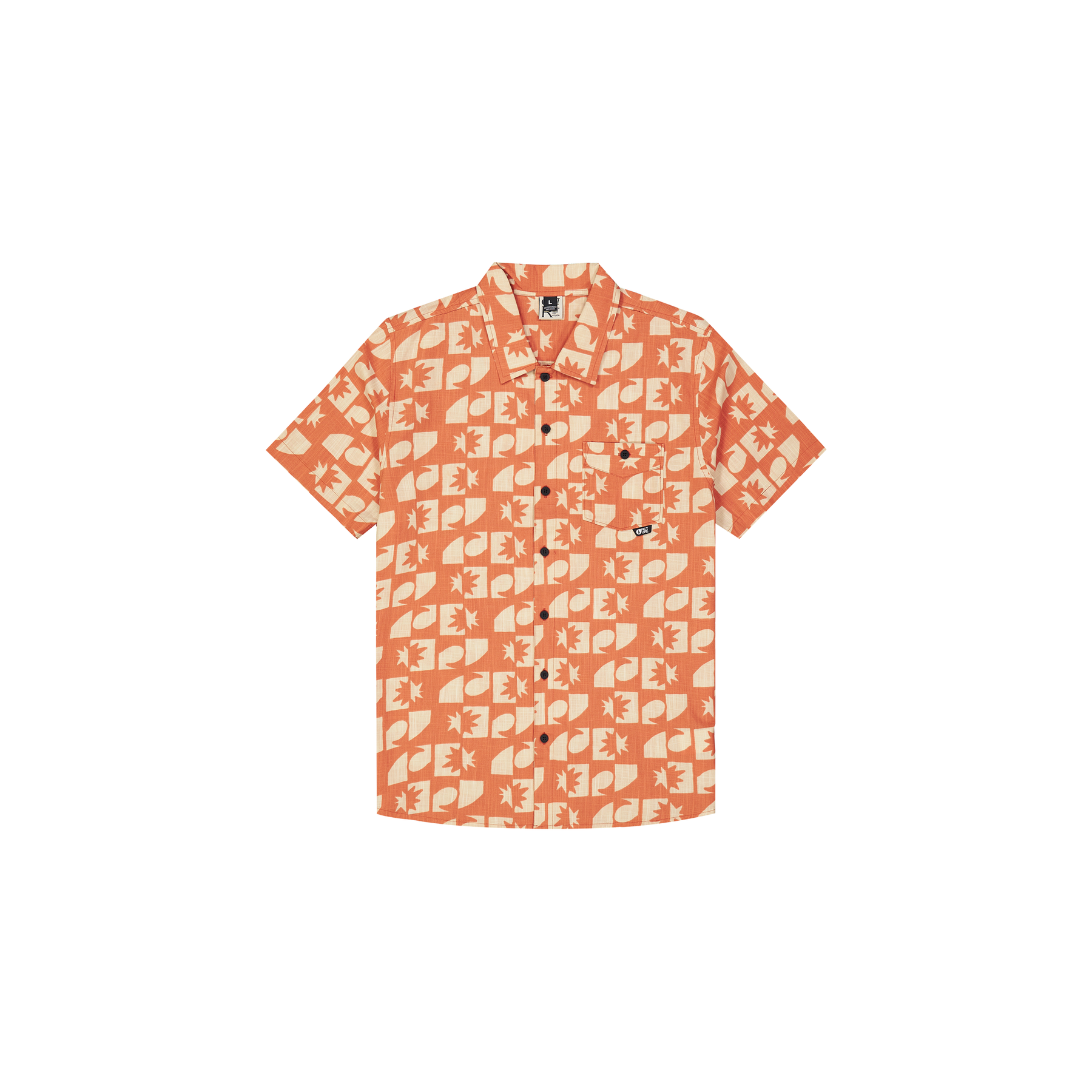 MATAIKONA SS SHIRT __color:Sunset_Waves_Print#43