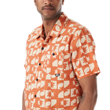 MATAIKONA SS SHIRT __color:Sunset_Waves_Print#41