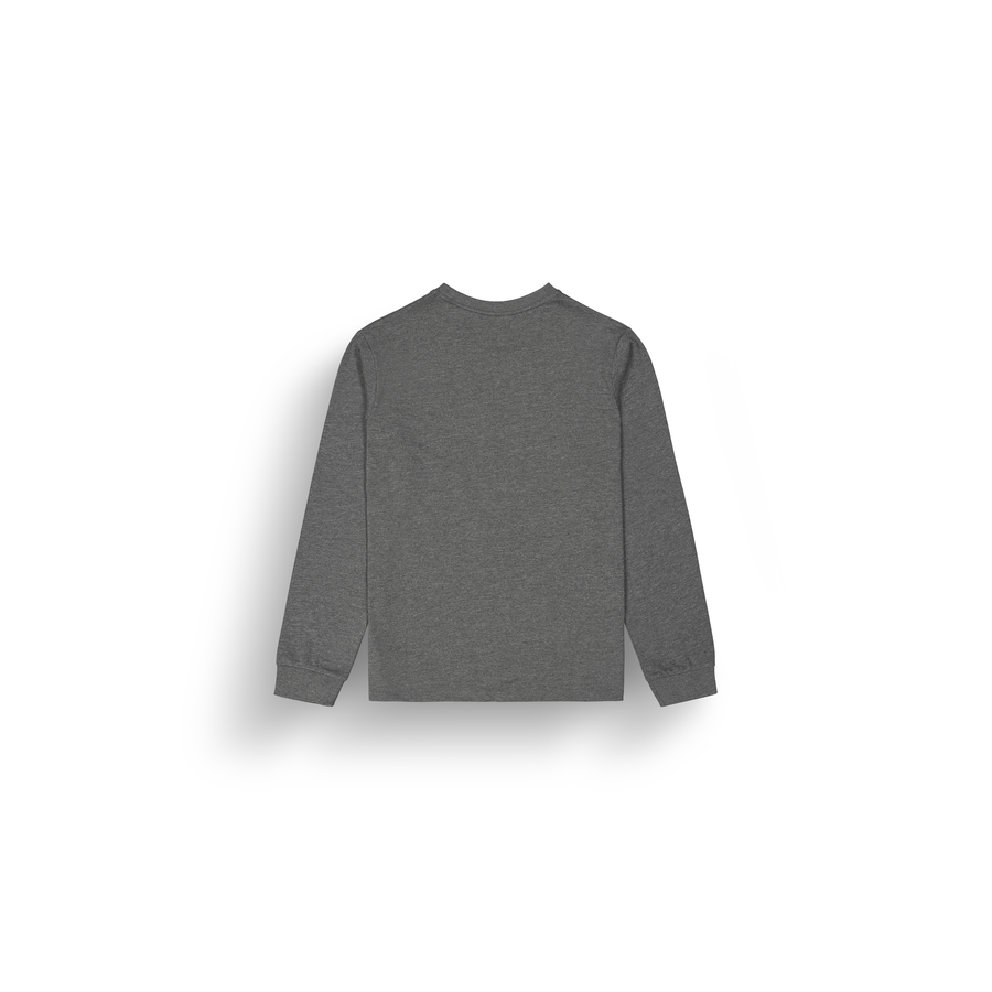 SICAN LS TEE __color:Dark_Grey_Melange#4