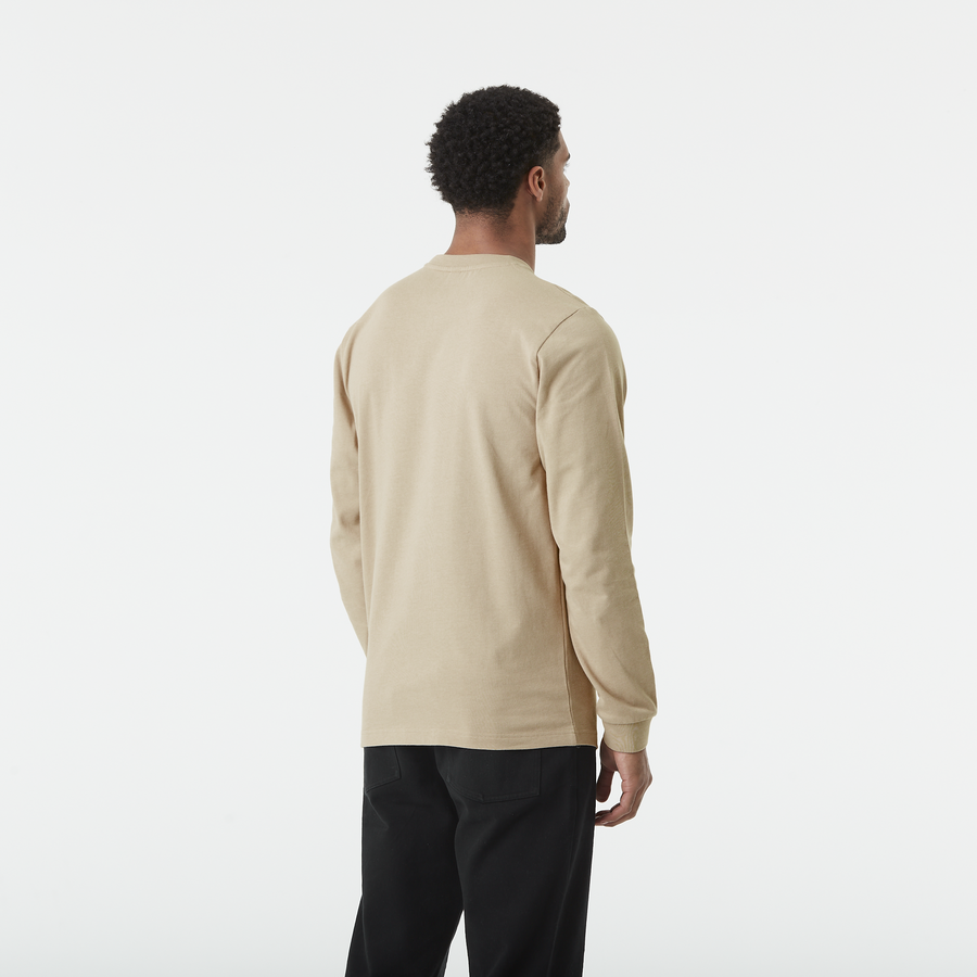 SICAN LS TEE __color:Plaza_Taupe#7