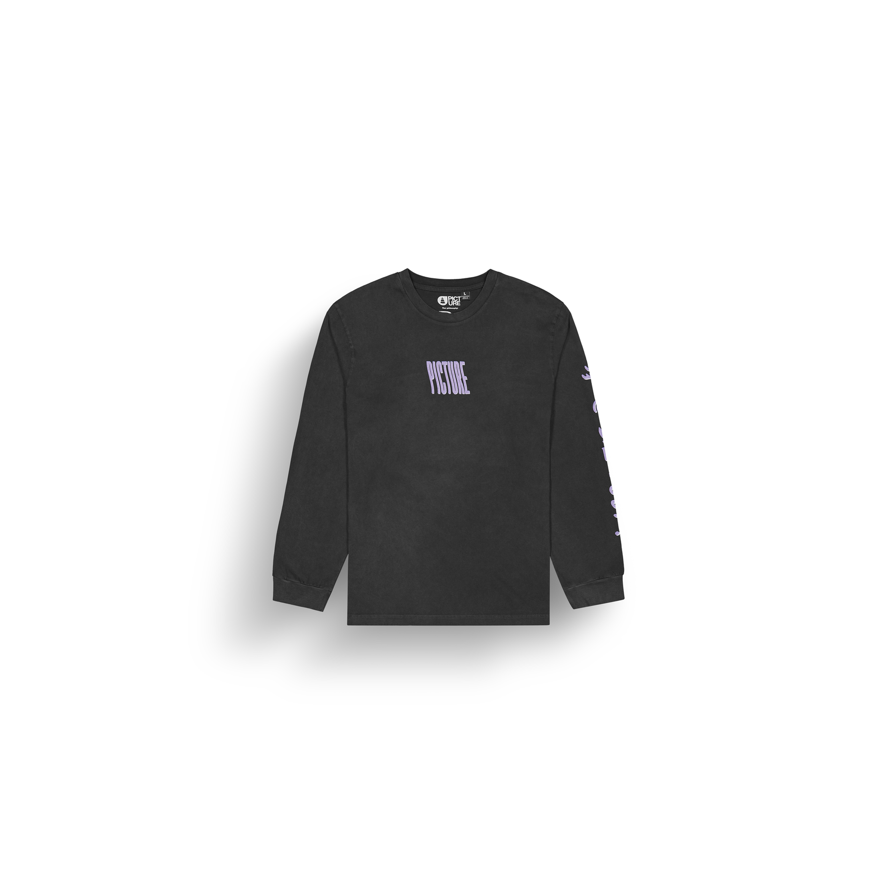 PEMBROKE LS TEE __color:Black_Washed#3