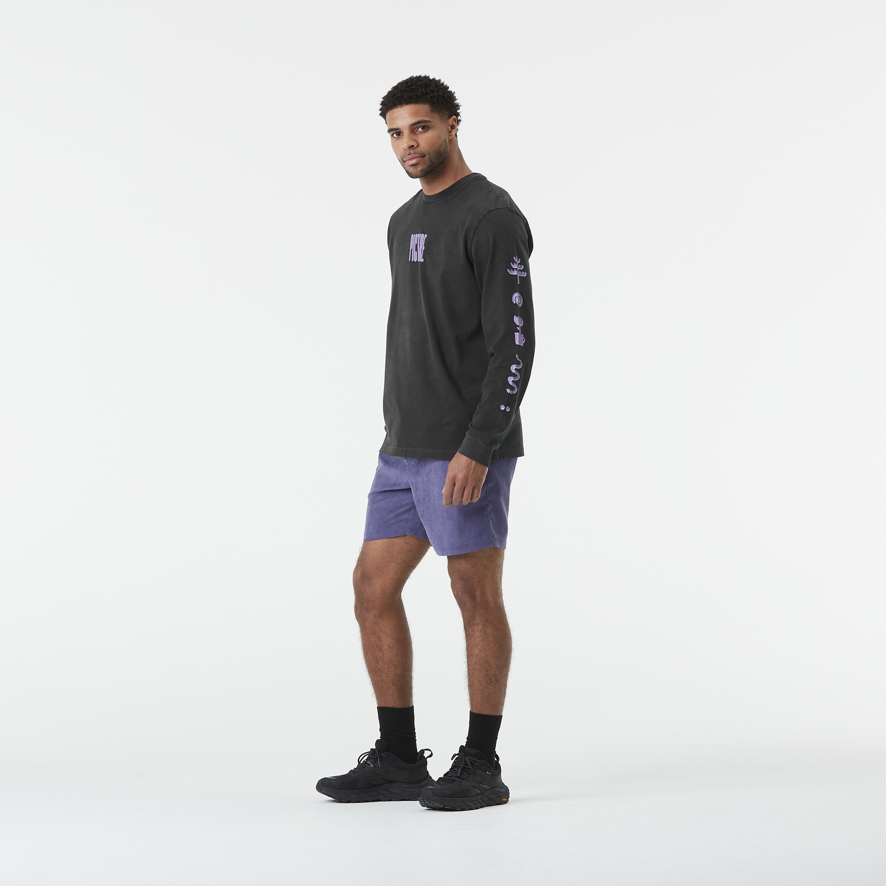 PEMBROKE LS TEE __color:Black_Washed#0