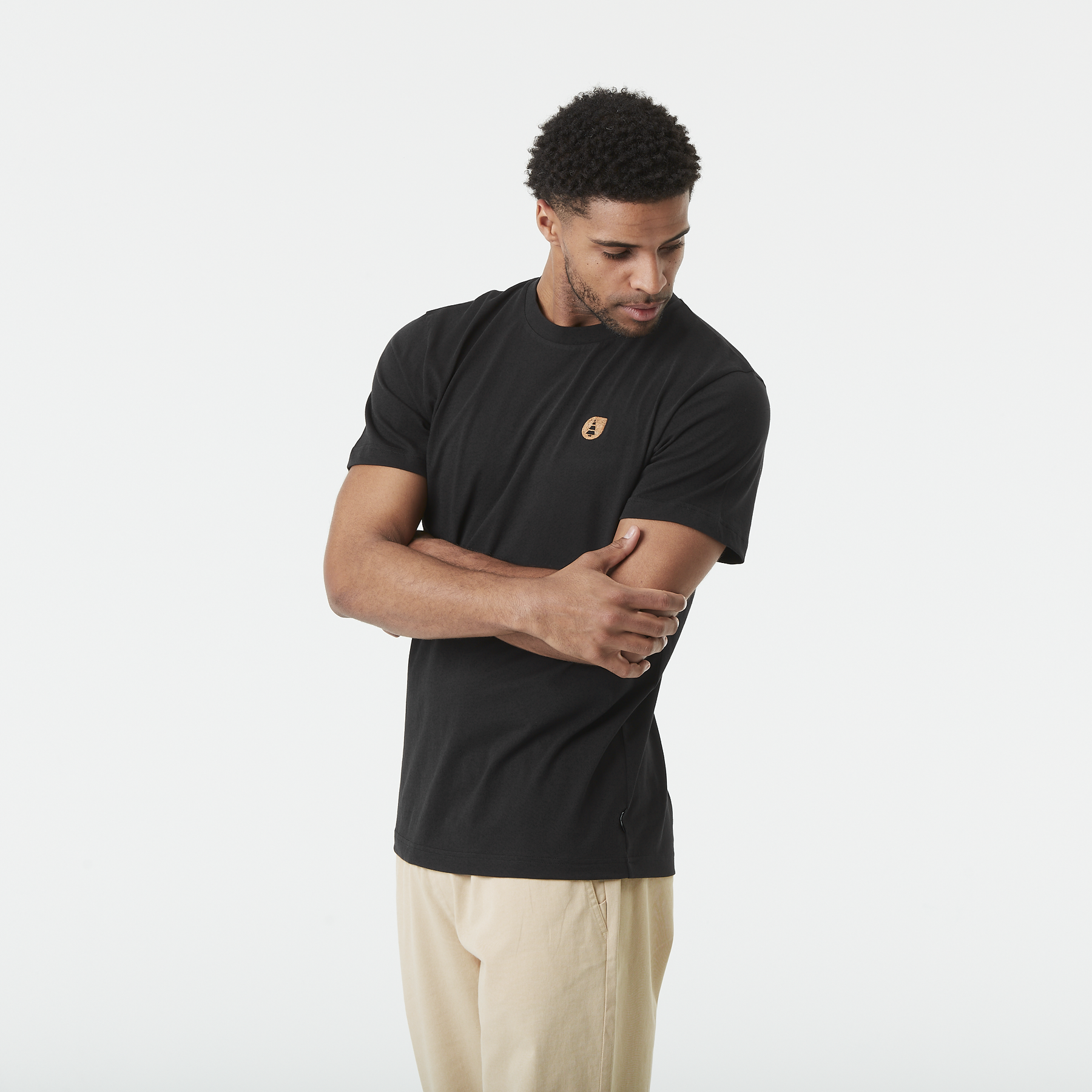 LIL CORK TEE __color:Black#0