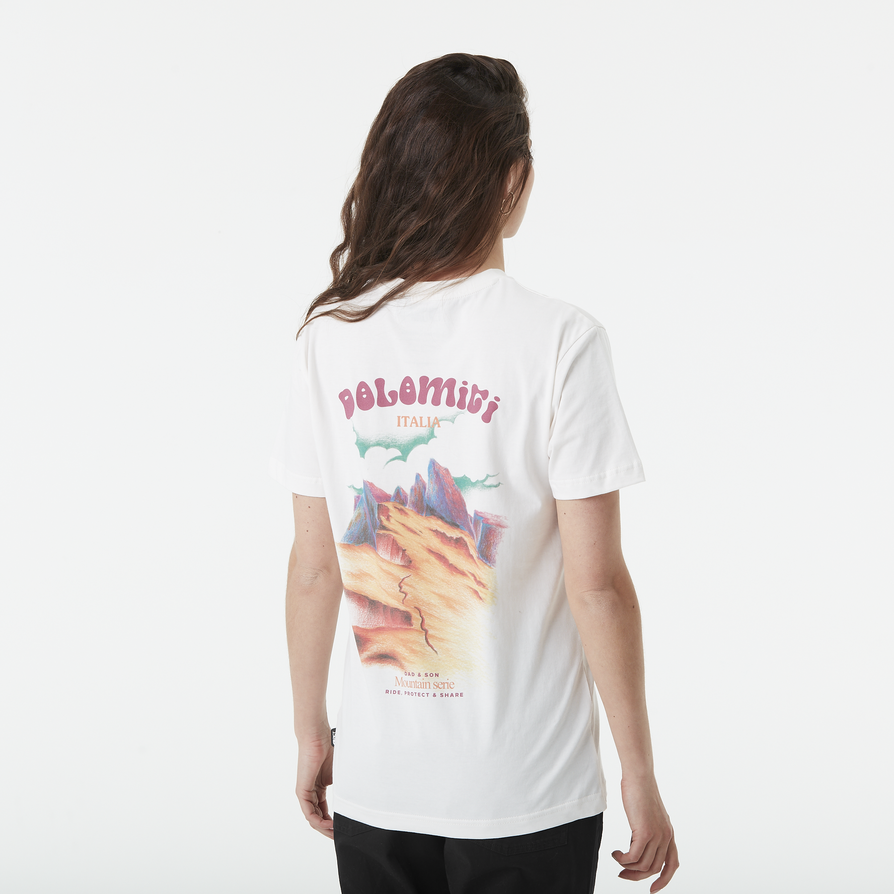 D&S DOLOMITI TEE __color:Natural_White#5