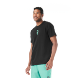 MARIBO SS SURF TEE __color:Black_Green#5