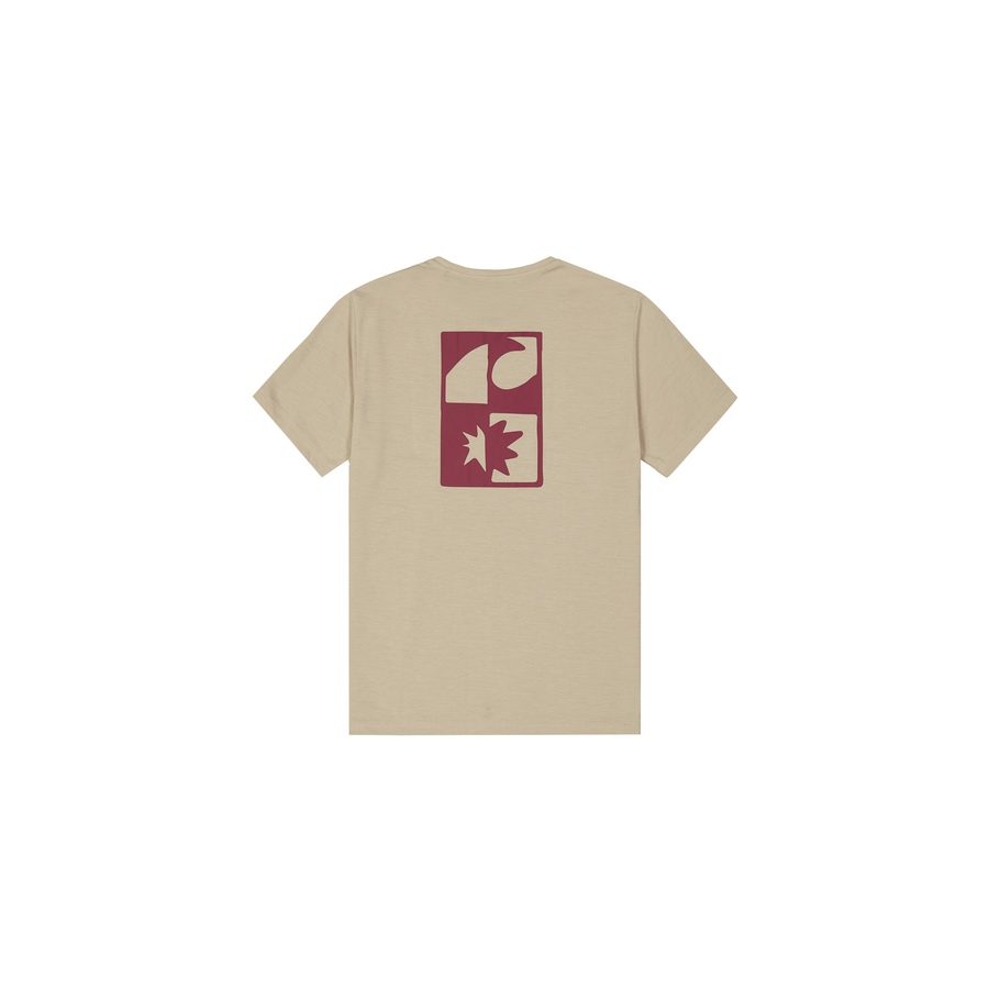 MARIBO SS SURF TEE __color:Pure_Cashmere#14