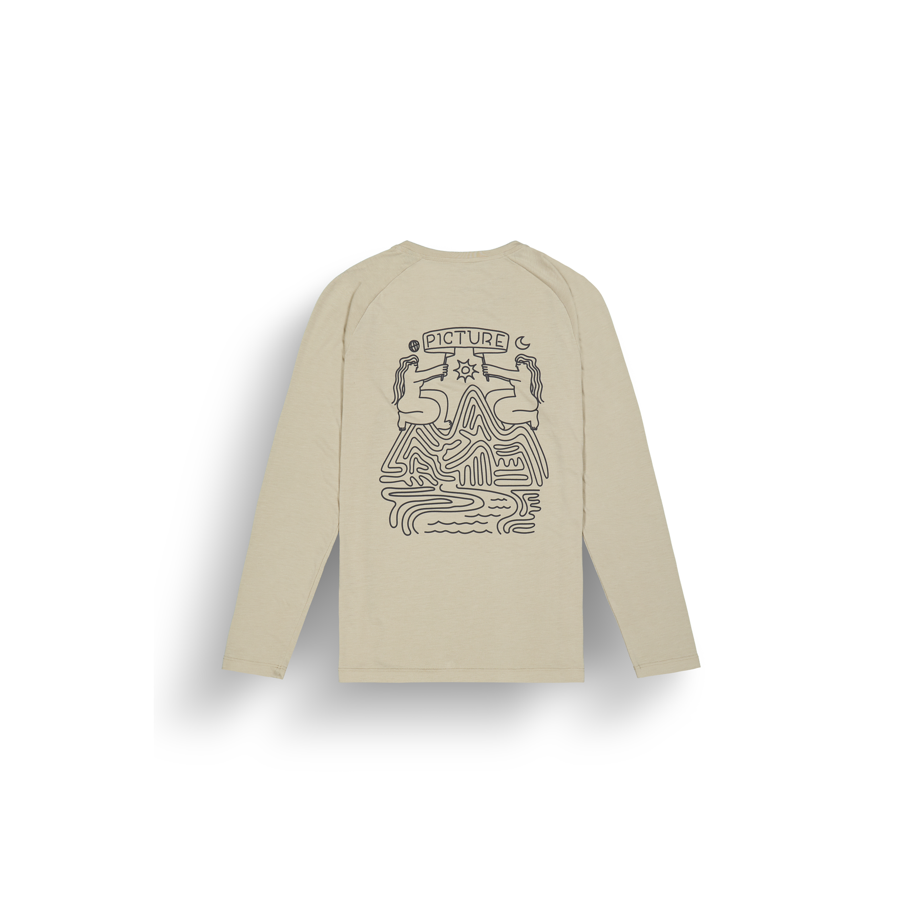MARIBO LS SURF TEE __color:Plaza_Taupe#9
