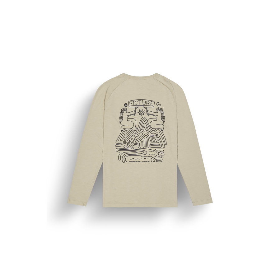 MARIBO LS SURF TEE __color:Plaza_Taupe#9